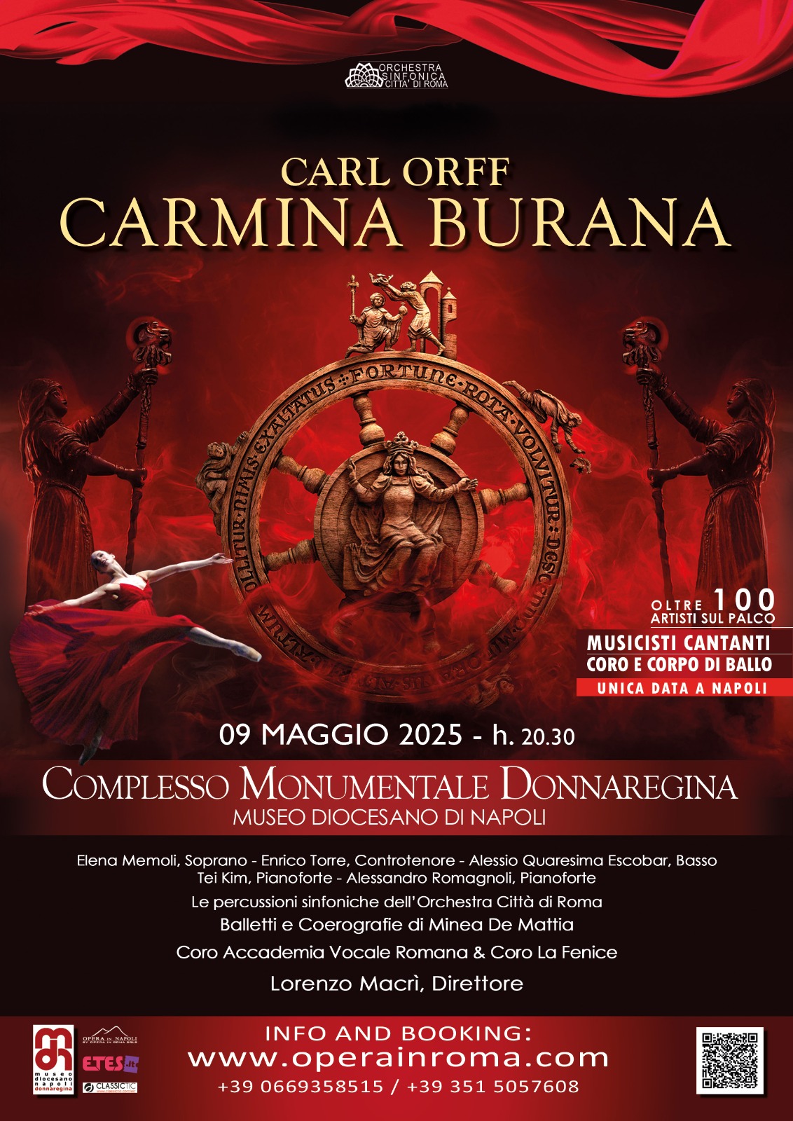 carmina burana donnaregina - opera in roma